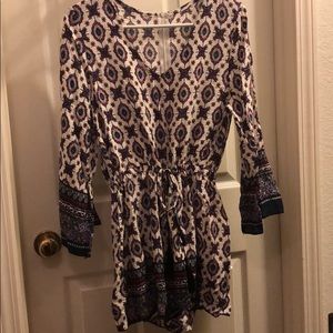 Patterned Romper